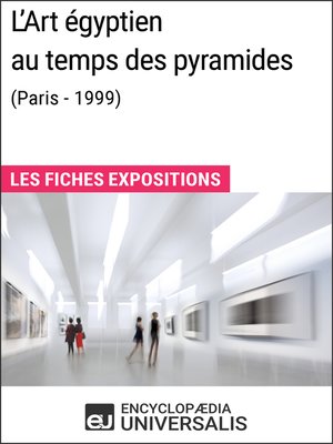 cover image of L'Art égyptien au temps des pyramides (Paris--1999)